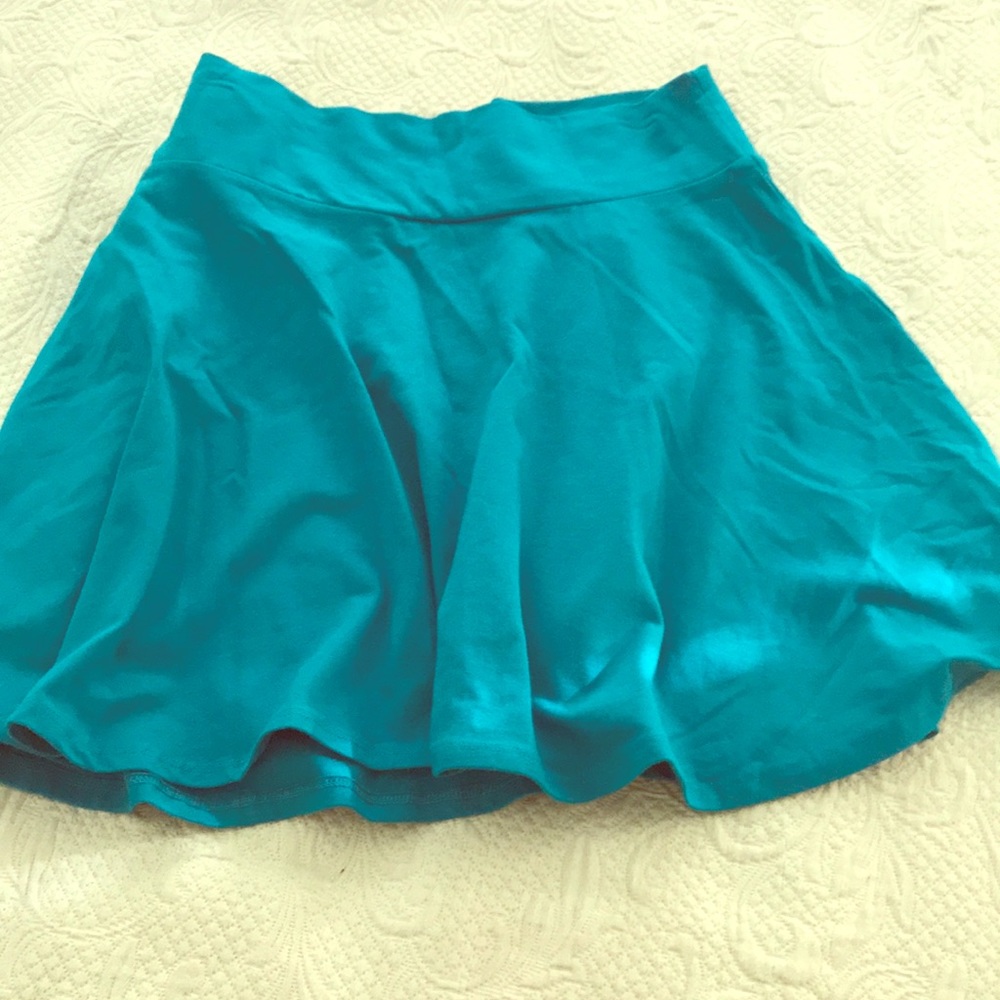Teal skirt!